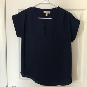 Navy Blouse